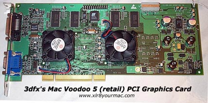 Retail Voodoo5 Mac PCI Card