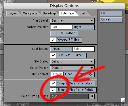 LW display settings tip