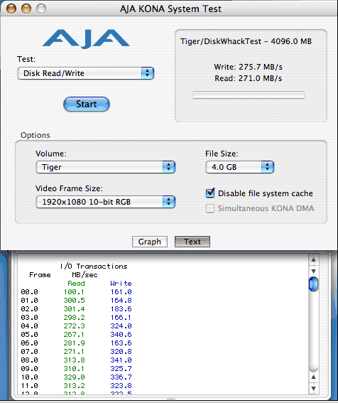 sys cache Disabled