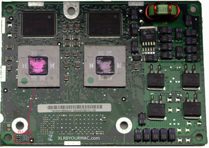 Top Side of Modified Module