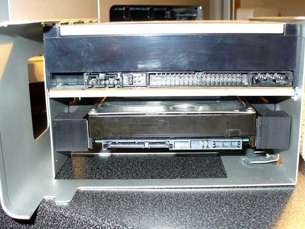 HD mtg in Optical Drive Tray