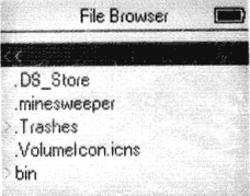 file browser