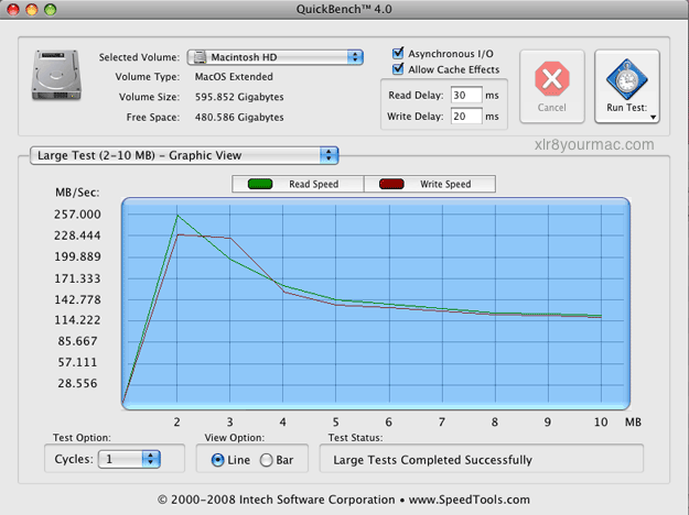 QS Cache Enabled 2-10MB