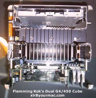 side view of Cube Heatsink